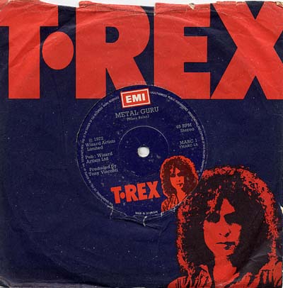 T Rex - Metal Guru - Sleeve image