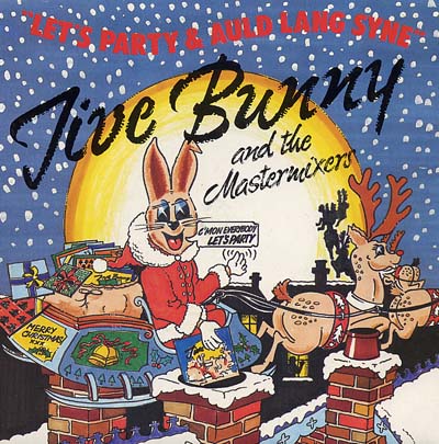 Jive Bunny and the Mastermixers - Let's Party - Sleeve image
