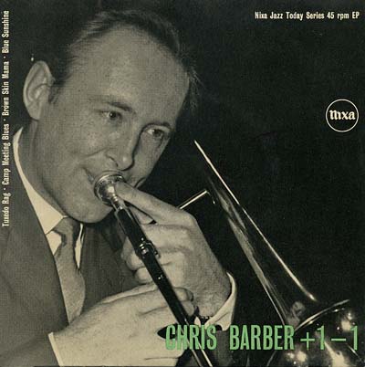 Chris Barbers Jazzband - Chris Barber +1 -1 (EP) - Sleeve image