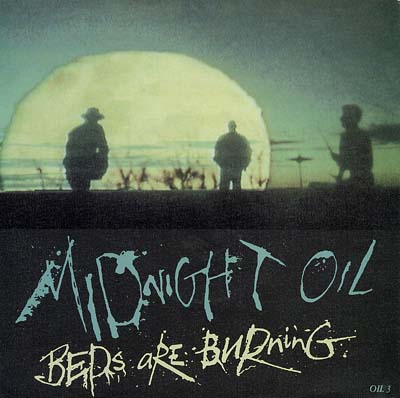 Midnight Oil - Beds Are Burning(reissue) - Sleeve image