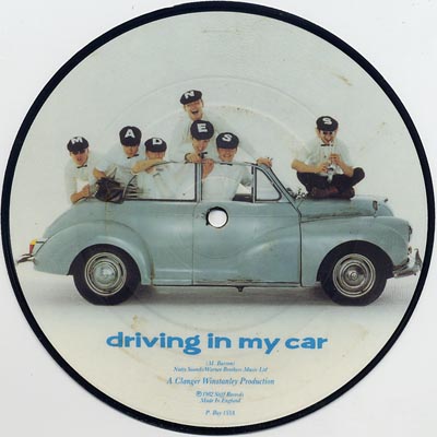 Madness - Driving In My Car - Sleeve image