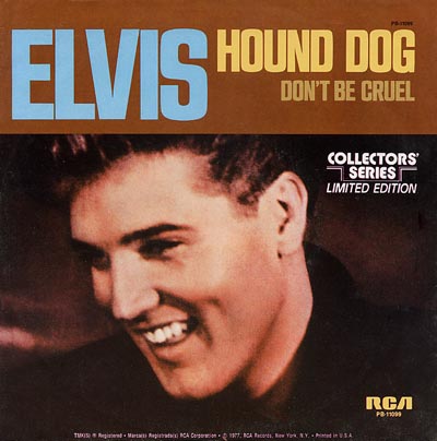 Elvis Presley - Hound Dog - Sleeve image