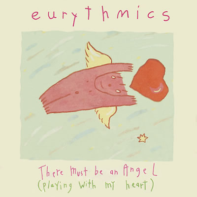 Eurythmics - There Must Be An Angel (Playing With My Heart) - Sleeve image