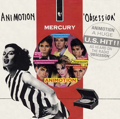 Animotion - Obsession - Sleeve image