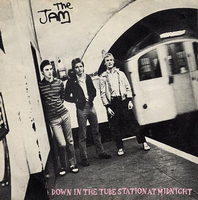 The Jam - Down In The Tube Station At Midnight - Sleeve image