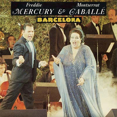 Freddie Mercury & Montserrat Caballe - Barcelona - Sleeve image
