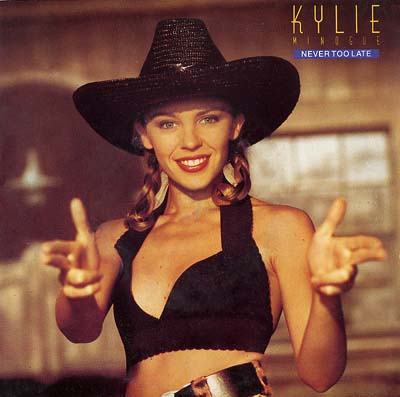 Kylie Minogue - Never Too Late - Sleeve image
