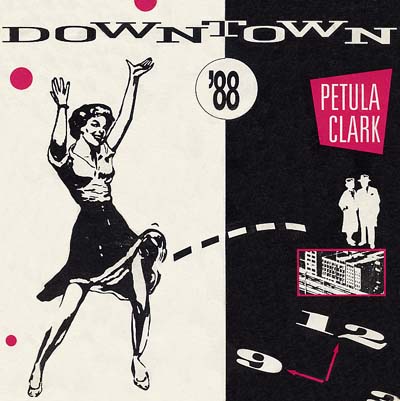 Petula Clark - Downtown 88 - Sleeve image