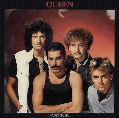 Queen - Radio Ga Ga - Sleeve image