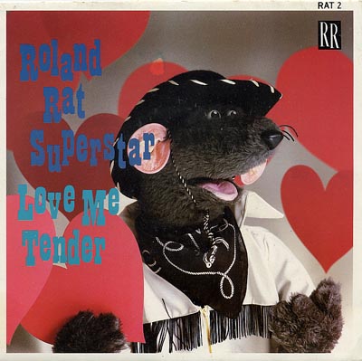 Roland Rat Superstar - Love Me Tender - Sleeve image