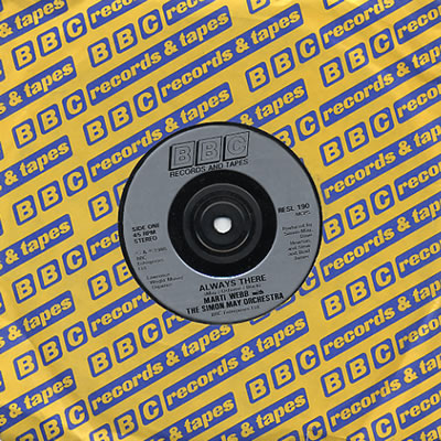 Marti Webb and Simon May Orchestra - Always There - Sleeve image