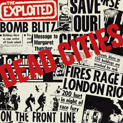 The Exploited - Dead Cities - Sleeve image