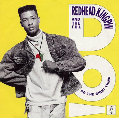 Redhead Kingpin and the FBI - Do The Right Thing - Sleeve image