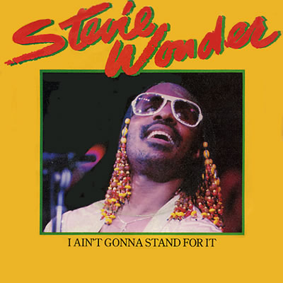 Stevie Wonder - I Ain't Gonna Stand For It - Sleeve image