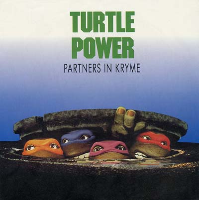 Partners In Kryme - Turtle Power - Sleeve image