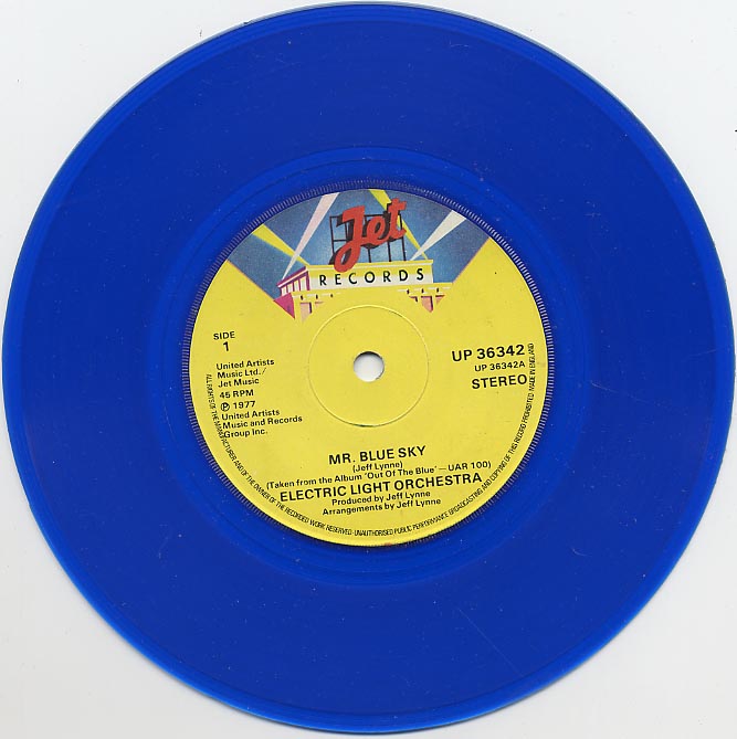 E.L.O - Mr Blue Sky -Alternative Sleeve image