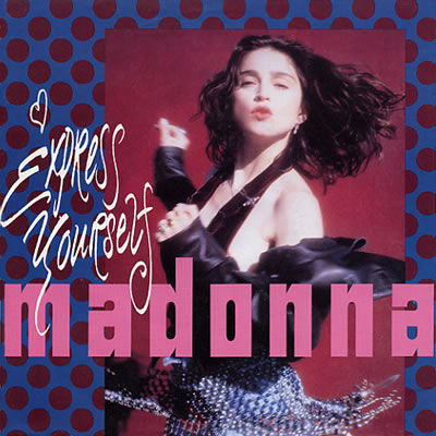Madonna - Express Yourself - Sleeve image