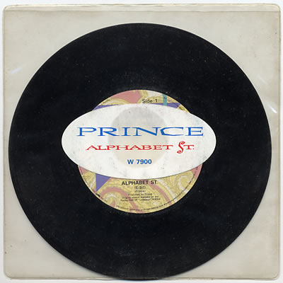 Prince - Alphabet Street (edit) - Sleeve image