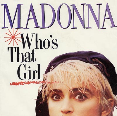 Madonna - Who's That Girl - Sleeve image