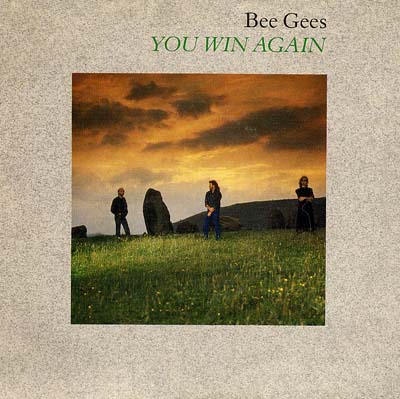 Bee Gees - You Win Again - Sleeve image