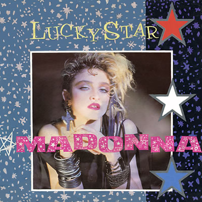 Madonna - Lucky Star - Sleeve image