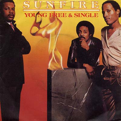 Sunfire - Young Free And Single - Sleeve image