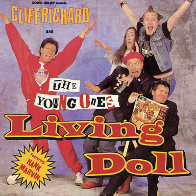 Cliff Richard and the Young Ones - Living Doll - Sleeve image