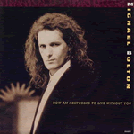 Vinyl record sleeve - How Am I Supposed To Live Without You