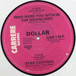 Vinyl record sleeve - Who Were You With In the Moonlight