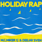 Vinyl record sleeve - Holiday Rap
