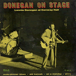 Vinyl record sleeve - E.P Donegan On Stage - Mule Skinner Blues / Hannah