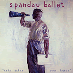 Vinyl record sleeve - Only When You Leave